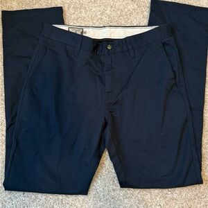 Volcom Navy Straight Chino Pants